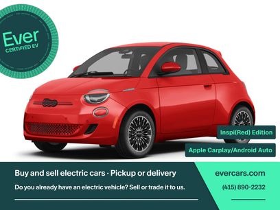 Used 2024 FIAT 500 e (RED)