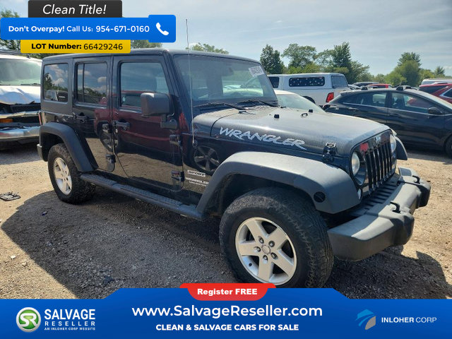Used 2014 Jeep Wrangler Unlimited Sport w/ Dual Top Group AWD/4WD image 5
