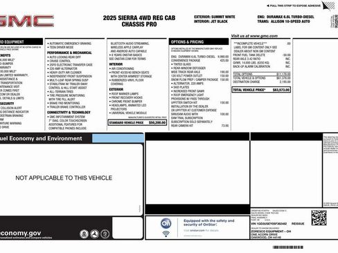 New 2025 GMC Sierra 3500 Pro w/ Convenience Package image 4