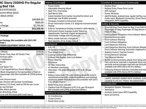 New 2026 GMC Sierra 2500 Pro AWD/4WD image 10
