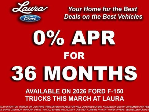 New 2026 Ford F150 Lariat w/ Equipment Group 501A Mid image 4