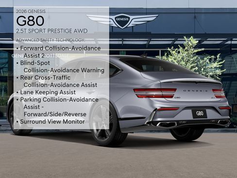 New 2026 Genesis G80 2.5T Sport Prestige AWD/4WD image 7