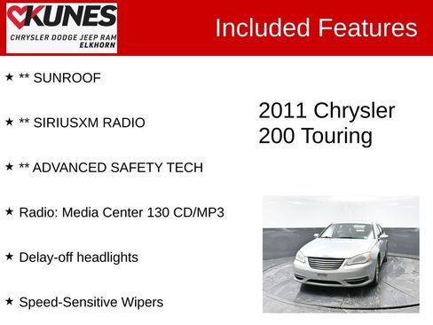 Used 2011 Chrysler 200 Touring image 3