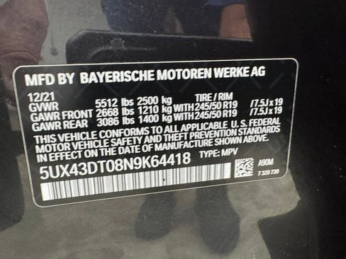 Used 2022 BMW X4 M40i w/ Premium Package image 30