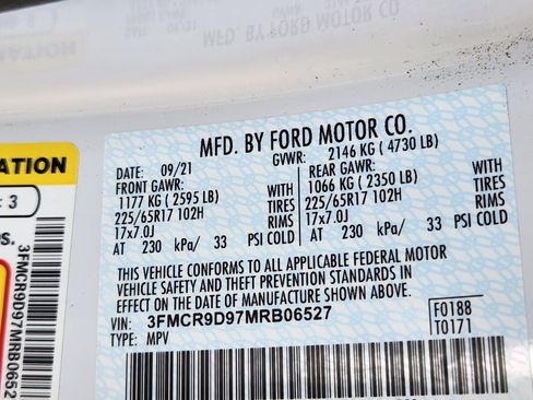 Used 2021 Ford Bronco Sport Badlands w/ Badlands Package image 25