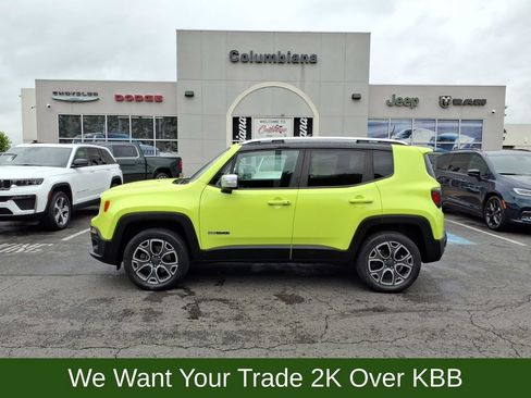Used 2018 Jeep Renegade Limited w/ UConnect 8.4 Nav Group AWD/4WD image 1