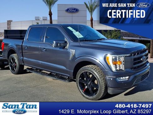 Used 2021 Ford F150 Lariat w/ Equipment Group 501A Mid image 1