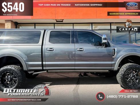 Used 2019 Ford F250 Platinum w/ Platinum Ultimate Package AWD/4WD image 23