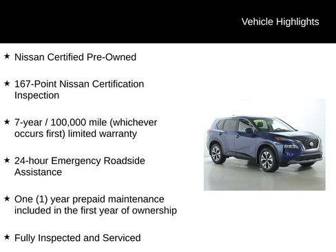 Certified 2023 Nissan Rogue SV AWD/4WD image 4