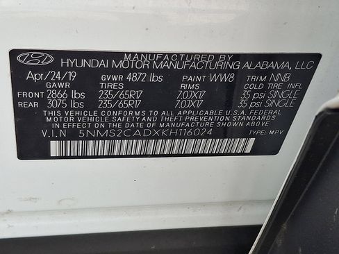 Used 2019 Hyundai Santa Fe SE AWD/4WD image 25