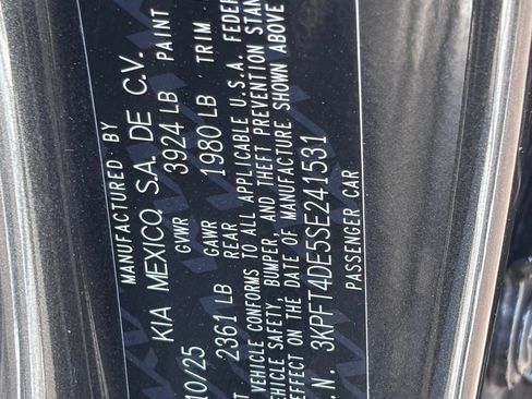 Used 2025 Kia K4 FWD image 35