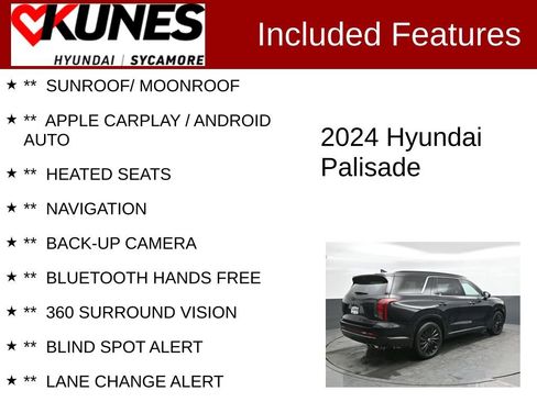 Used 2024 Hyundai Palisade Calligraphy image 2
