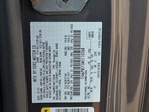 Used 2021 Ford Mustang GT Premium w/ GT Performance Package RWD image 26