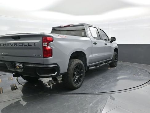 Used 2025 Chevrolet Silverado 1500 Custom Trail Boss w/ Turbomax Blackout Package AWD/4WD image 6
