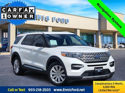 Used 2023 Ford Explorer Limited w/ Limited Technology Package RWD image 1