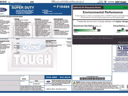 Certified 2024 Ford F250 Limited w/ FX4 Off-Road Package image 2