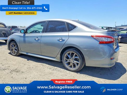 Used 2014 Nissan Sentra SR w/ Premium Package FWD image 3