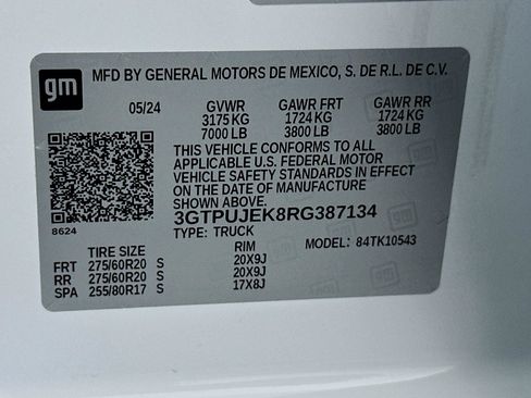 Used 2024 GMC Sierra 1500 Elevation AWD/4WD image 12