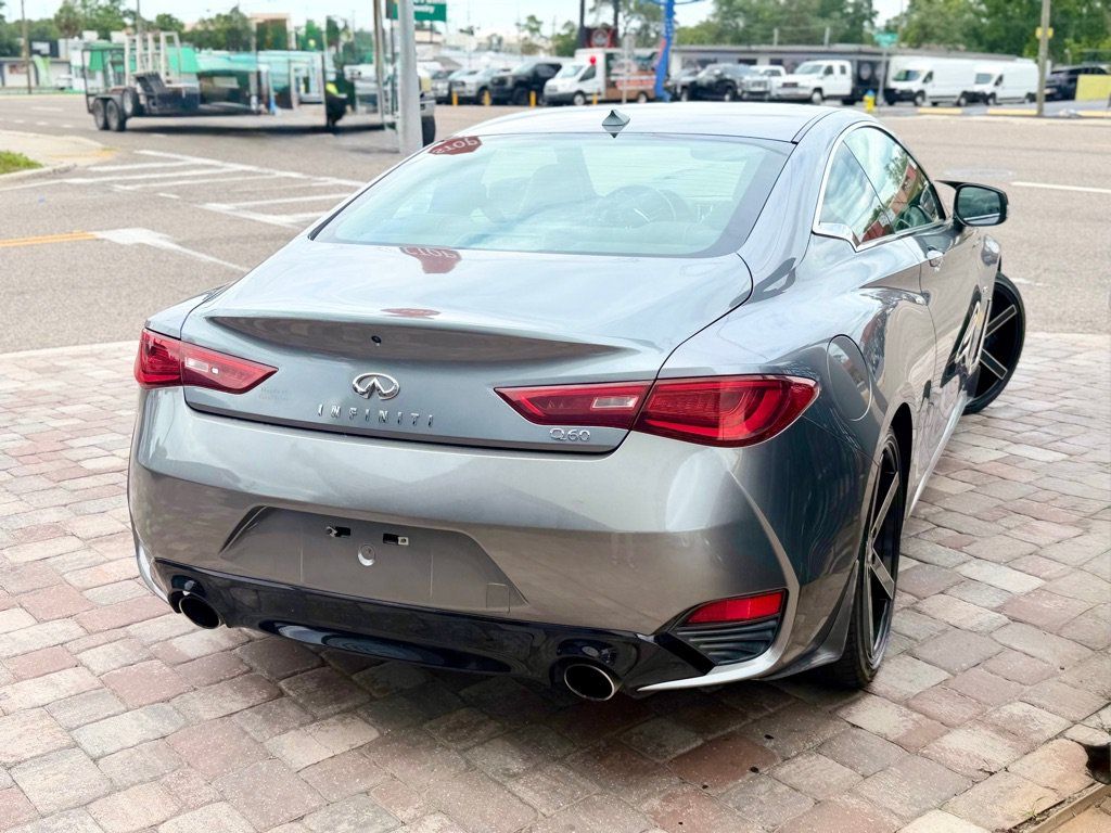 Used 2020 INFINITI Q60 3.0t Luxe RWD image 2