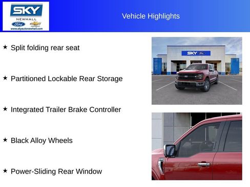 New 2024 Ford F150 XLT w/ Equipment Group 302A MID image 30