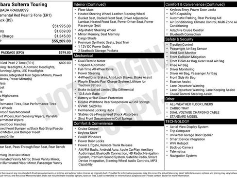 Used 2024 Subaru Solterra w/ Touring Package AWD/4WD image 17