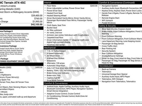 New 2026 GMC Terrain AT4 AWD/4WD image 10