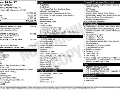 Used 2024 Chevrolet Trax LT w/ Driver Confidence Package FWD image 5