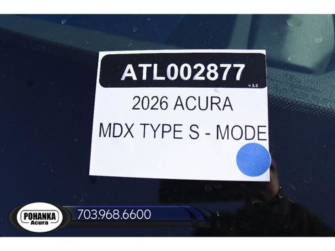 New 2026 Acura MDX Type S AWD/4WD image 39