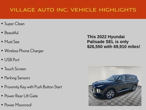 Used 2022 Hyundai Palisade SEL w/ Premium Package AWD/4WD image 7