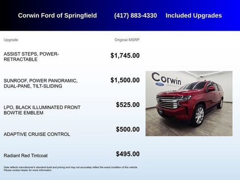 Used 2023 Chevrolet Suburban High Country AWD/4WD image 5