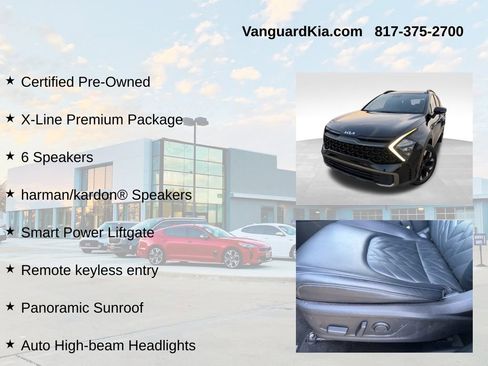 Certified 2023 Kia Sportage X-Line w/ X-Line Premium Package image 6