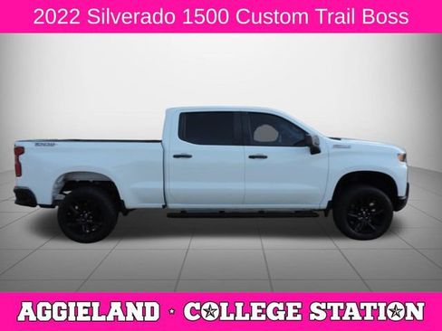 Used 2022 Chevrolet Silverado 1500 Custom Trail Boss w/ LPO, Dark Essentials Package AWD/4WD image 2