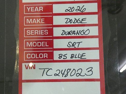New 2026 Dodge Durango SRT Hellcat w/ Premium Group AWD/4WD image 31