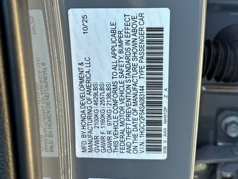 Certified 2025 Honda Accord Sport image 36