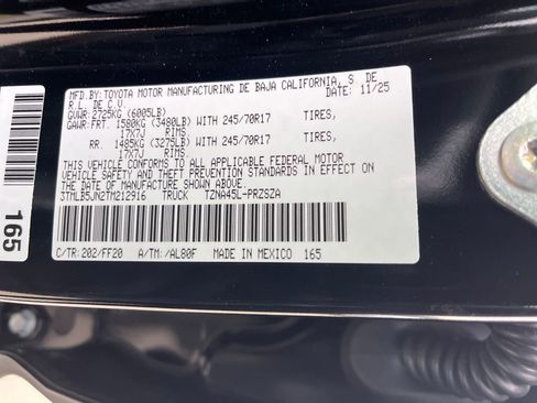 New 2026 Toyota Tacoma SR5 image 27