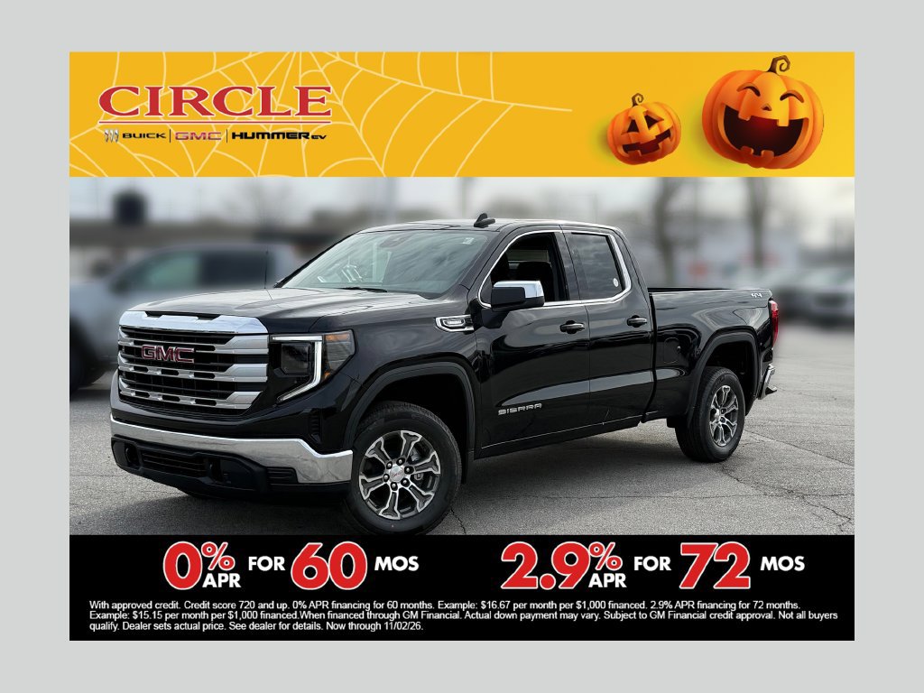 New 2026 GMC Sierra 1500 SLE AWD/4WD 360° Tour