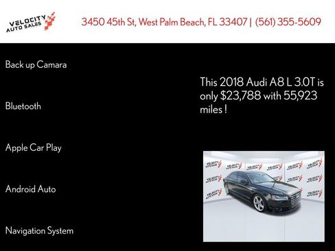 Used 2018 Audi A8 L 3.0T AWD/4WD image 30