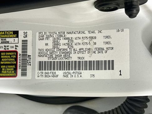 Used 2019 Toyota Tundra SR5 w/ TRD Sport Package AWD/4WD image 36