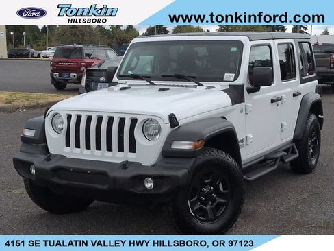 Used 2018 Jeep Wrangler Unlimited Sport AWD/4WD image 1