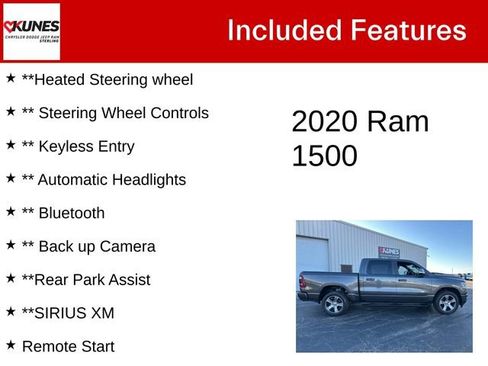 Used 2020 RAM 1500 Sport w/ Leather & Sound Group image 5
