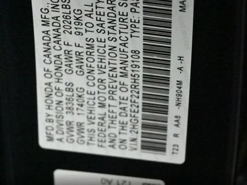 Used 2024 Honda Civic LX image 44
