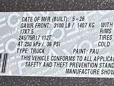 New 2026 Jeep Gladiator Sport AWD/4WD image 47