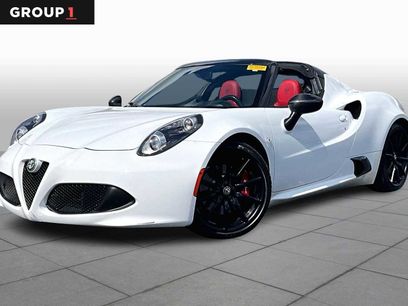 Used 2015 Alfa Romeo 4C Spider w/ Spider Track Package