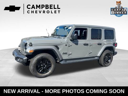 Used 2023 Jeep Wrangler Unlimited Sahara AWD/4WD image 1