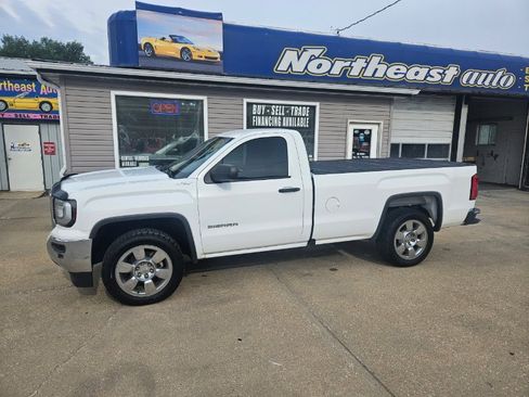 Used 2018 GMC Sierra 1500 4x4 Regular Cab w/ Snow Plow Prep Package image 1