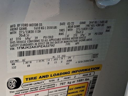 Used 2023 Ford Expedition Max Limited image 31