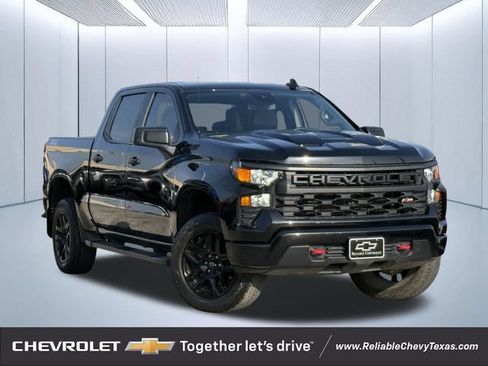 Used 2024 Chevrolet Silverado 1500 Custom Trail Boss w/ LPO, Dark Essentials Package AWD/4WD image 1