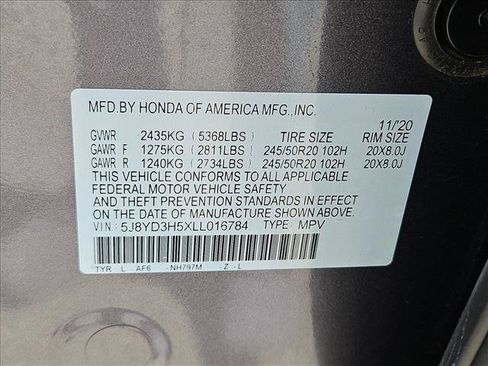 Used 2020 Acura MDX FWD w/ Technology Package image 26