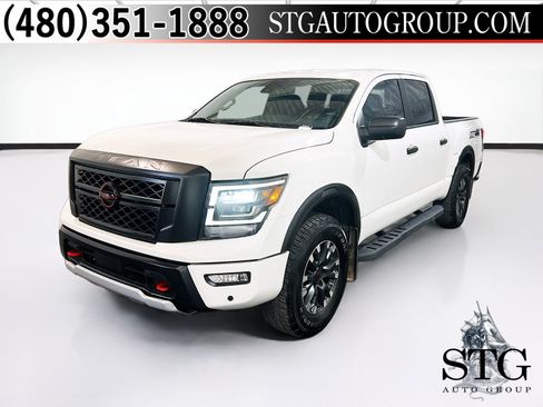 Used 2024 Nissan Titan PRO-4X w/ Pro-4x Utility Package AWD/4WD image 1