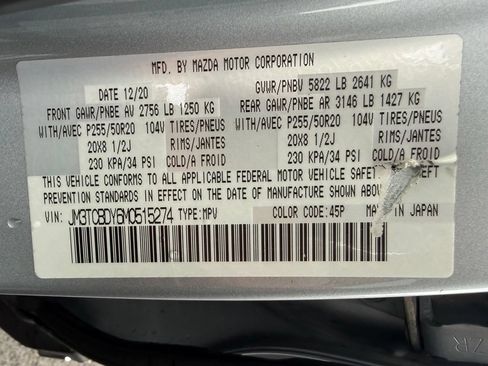 Used 2021 MAZDA CX-9 Grand Touring AWD/4WD image 34